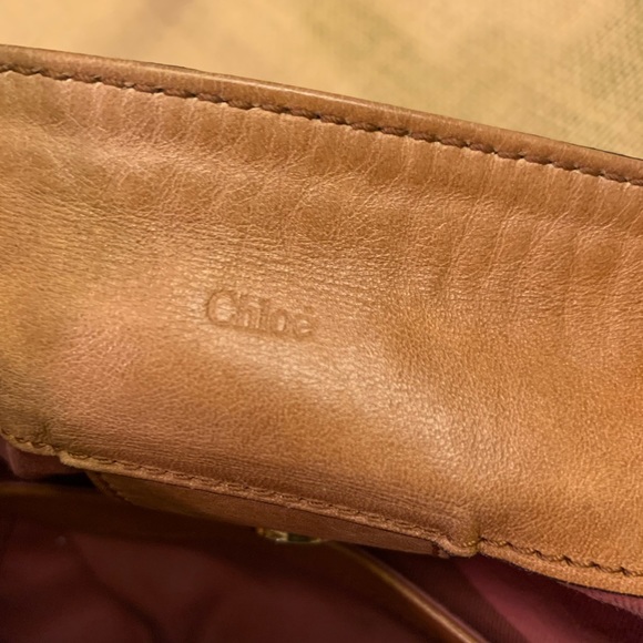 Chloe Victoria leather tote - Picture 8 of 16